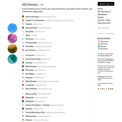 KDO Rolodex