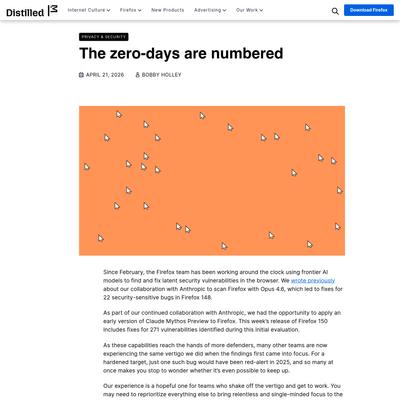 The zero-days are numbered 