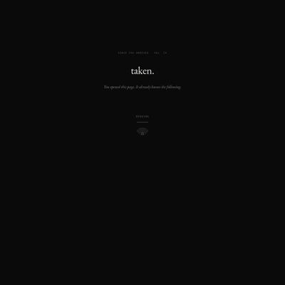 taken. — Since You Arrived Vol. IV