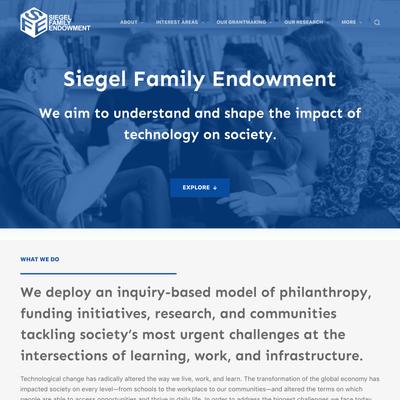 Home - Siegel Family Endowment