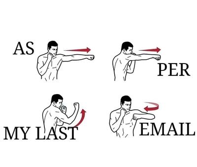 as per my last email