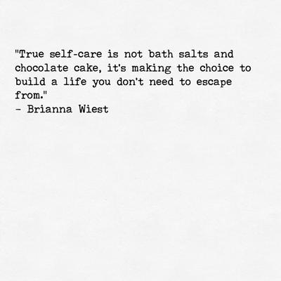 self care
