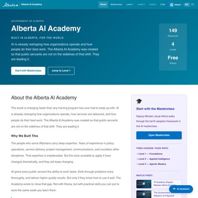 Alberta AI Academy — Home