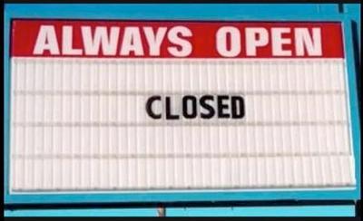 closed