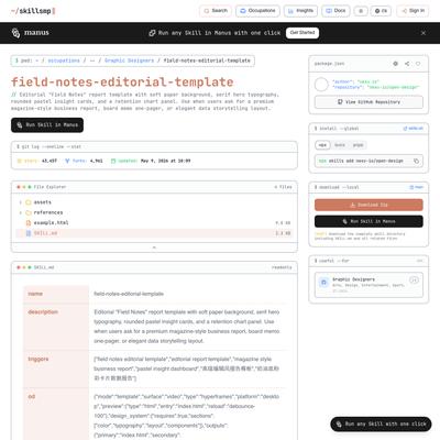 field-notes-editorial... - Agent Skill by nexu-io | SkillsMP