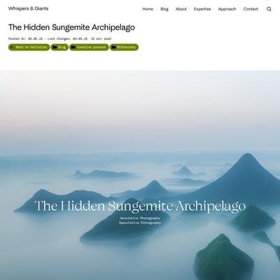 The Hidden Sungemite Archipelago – Whispers & Giants