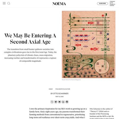 We May Be Entering A Second Axial Age - NOEMA