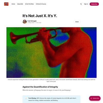 It's Not Just X. It's Y.