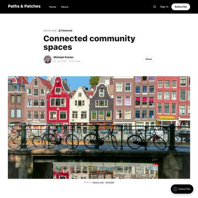 Connected community spaces