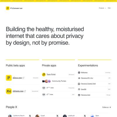 Fileverse | Privacy-First & Self-Sovereign Collaboration Suite