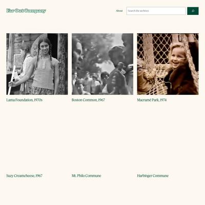 Far Out Company — Countercultural visual overload