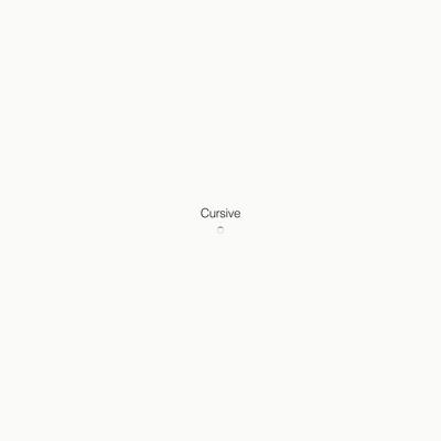 Cursive