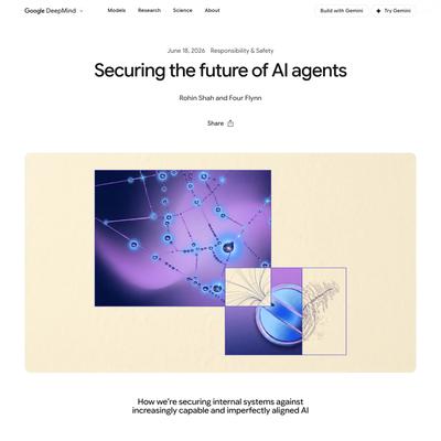 Securing internal systems against increasingly capable and imperfectly aligned AI — Google DeepMind