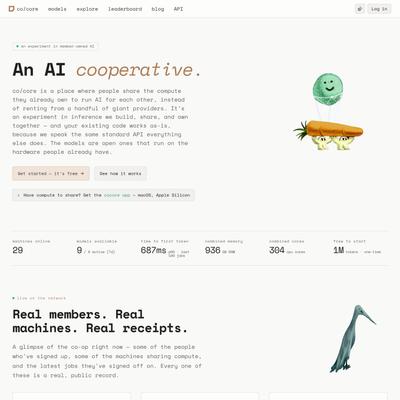 co/core — an AI cooperative