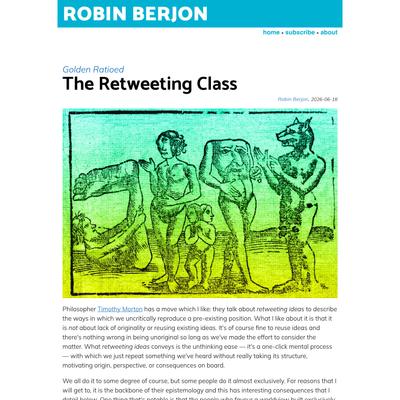 The Retweeting Class