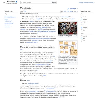 Zettelkasten - Wikipedia