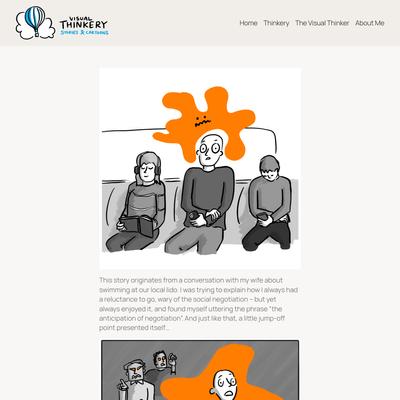 Anticipation of the Unknown - Visual Thinkery - Stories and Cartoons