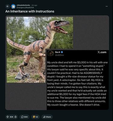 An Inheritance with Instructions : r/MadeMeSmile