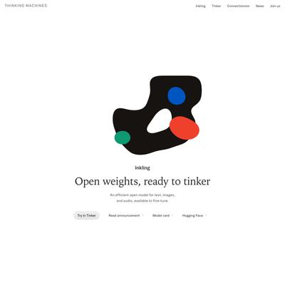 Inkling - Thinking Machines Lab