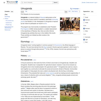 Umuganda - Wikipedia
