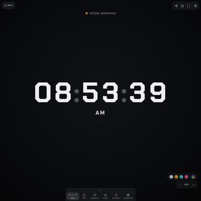 9:53:21 — iLoveClock