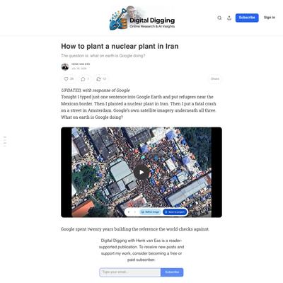 How to plant a nuclear plant in Iran