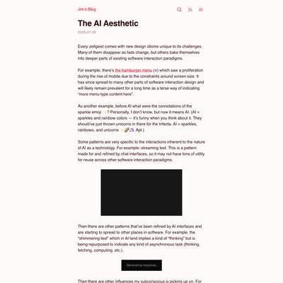 The AI Aesthetic - Jim Nielsen’s Blog