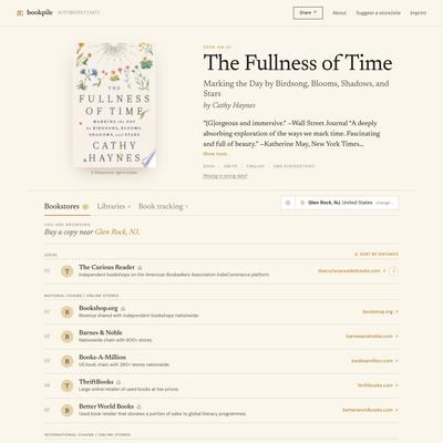 The Fullness of Time · Bookpile