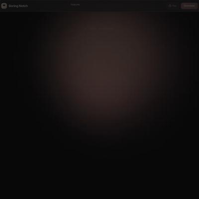 Boring Notch - Transform Your MacBook's Notch