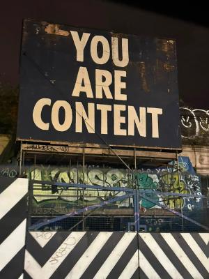 YOU ARE CONTENT
