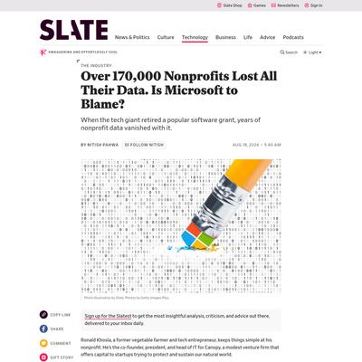 Microsoft made a quiet change to a popular software grant. Small nonprofits lost everything.