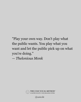 Let the music lead you. 
 
Happy Friday beautiful people. 

Sing your heart out ❤️💫✨
