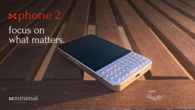 Minimal Phone 2: The Modern QWERTY Phone by Minimal Company » Minimal Phone 2: The Modern QWERTY Phone by Minimal Company — Kickstarter