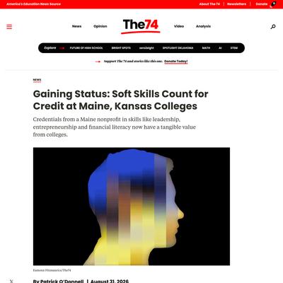 Gaining Status: Soft Skills Count for Credit at Maine, Kansas Colleges – The 74