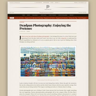 Deadpan Photography: Enjoying the Pretence – Photoni.st