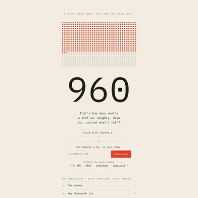 960 – A short book by Pascal Finette