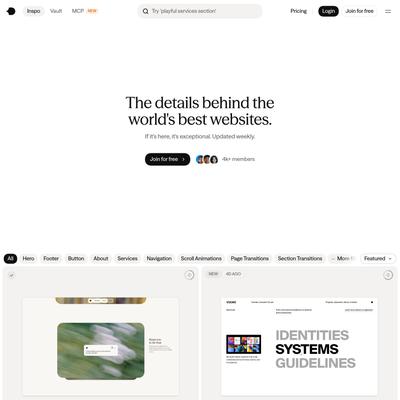 Best Web Design Inspiration | Details.so
