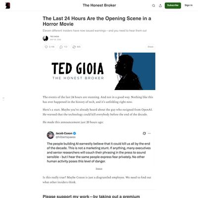 The Last 24 Hours Are the Opening Scene in a Horror Movie