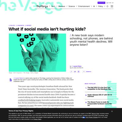 What if social media isn’t hurting kids? | The Verge