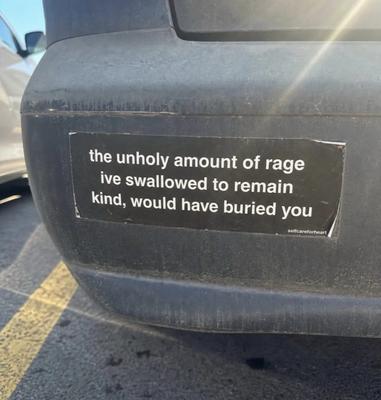 rage swallowing