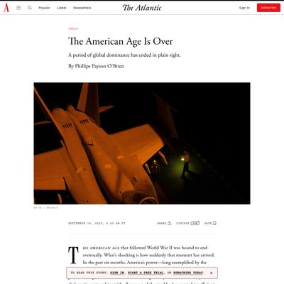 The American Age Is Over