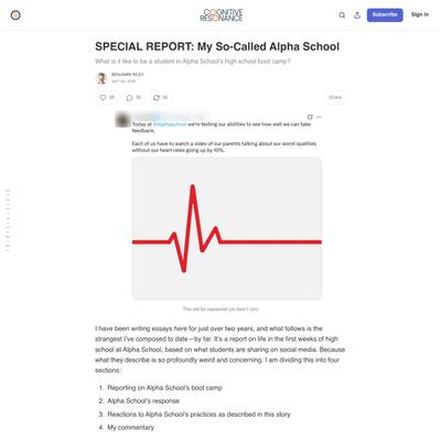 SPECIAL REPORT: My So-Called Alpha School