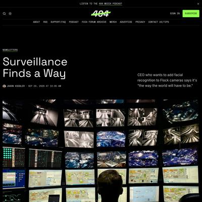 Surveillance Finds a Way