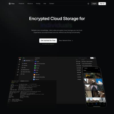 Filen – Next Generation End-To-End Encrypted Cloud Storage