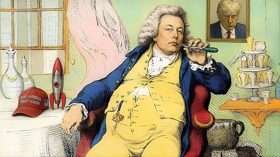 Elon Musk as George IV