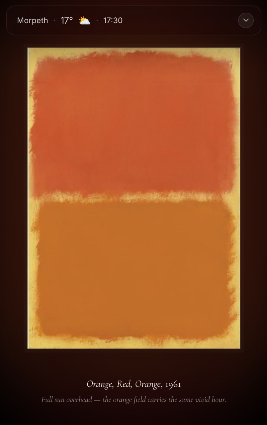 Rothko image for Morpeth, England