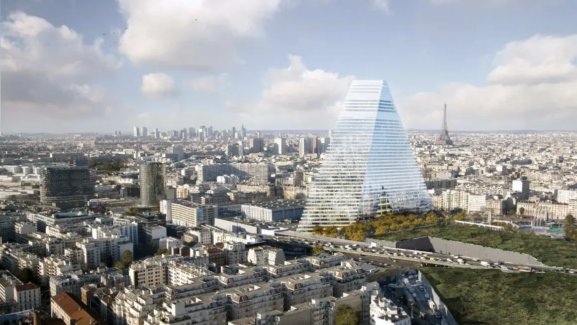 Render of La Tour Triangle