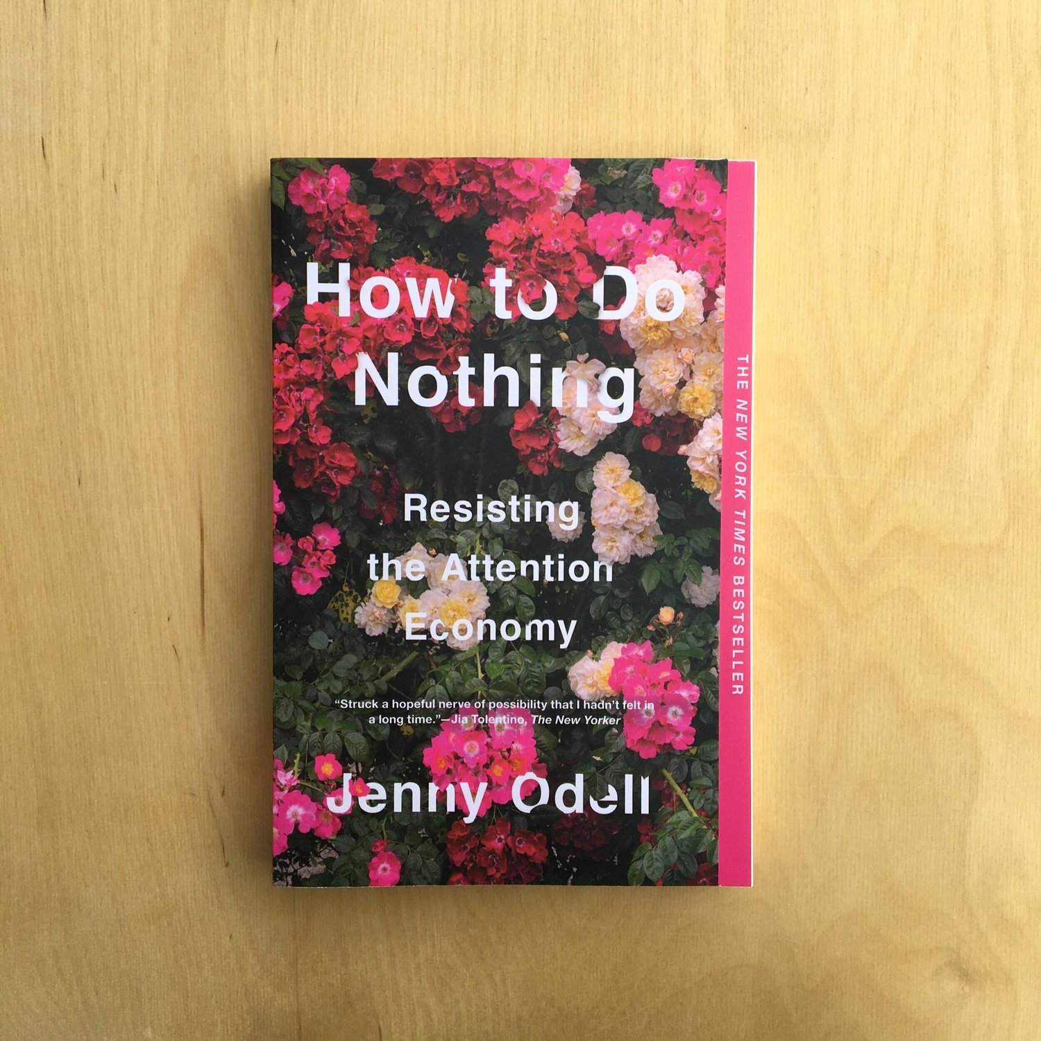 How to Do Nothing book cover