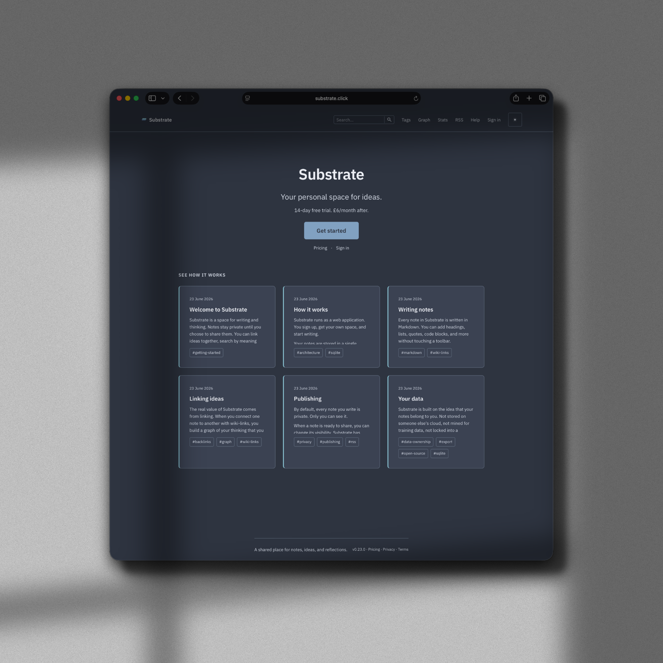 Substrate Promo Screenshot