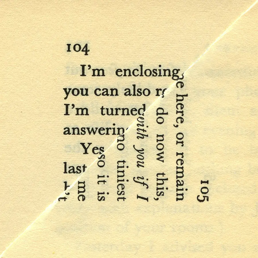 Corner of a book page turned at precisely 45 degrees